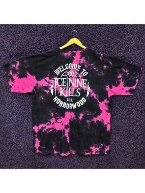Ice Nine Kills Welcome To Horrorwood Tie-Dye T-Shirt Size XXXL